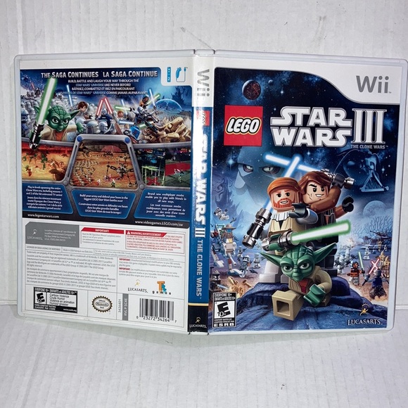 Wii Lego Star Wars III: Clone Wars game - Picture 2 of 4